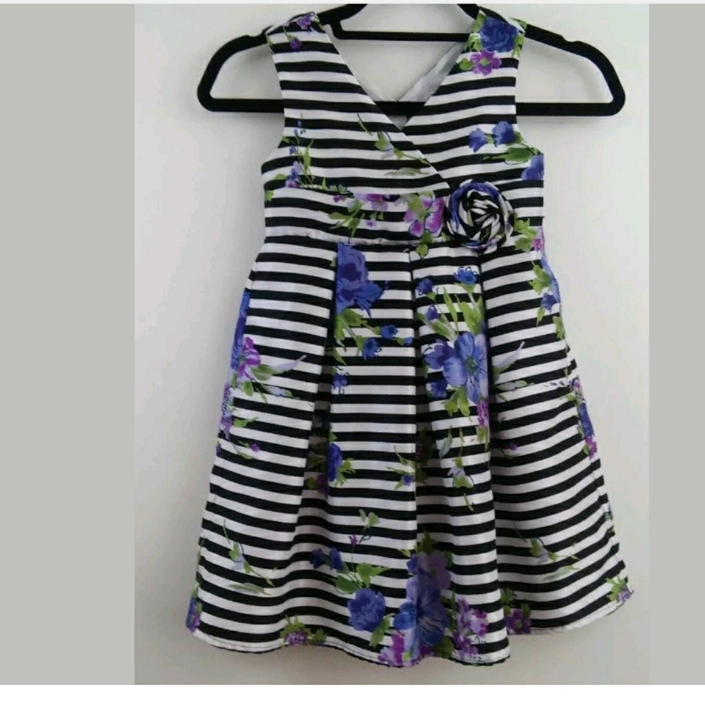 Brooke Lindsay Girls Dress Multi-Colored Size 6
